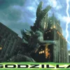 Postkarte Godzilla