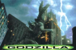 Postkarte Godzilla