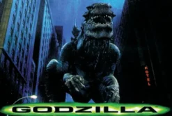 Postkarte Godzilla