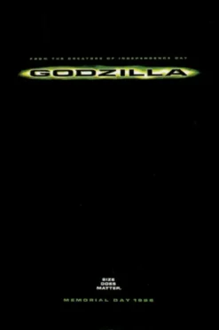 Postkarte Godzilla