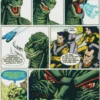 Postkarte Godzilla