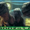 Postkarte Godzilla