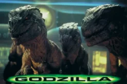Postkarte Godzilla