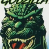 Postkarte Godzilla