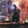 Postkarte Godzilla