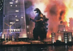 Postkarte Godzilla