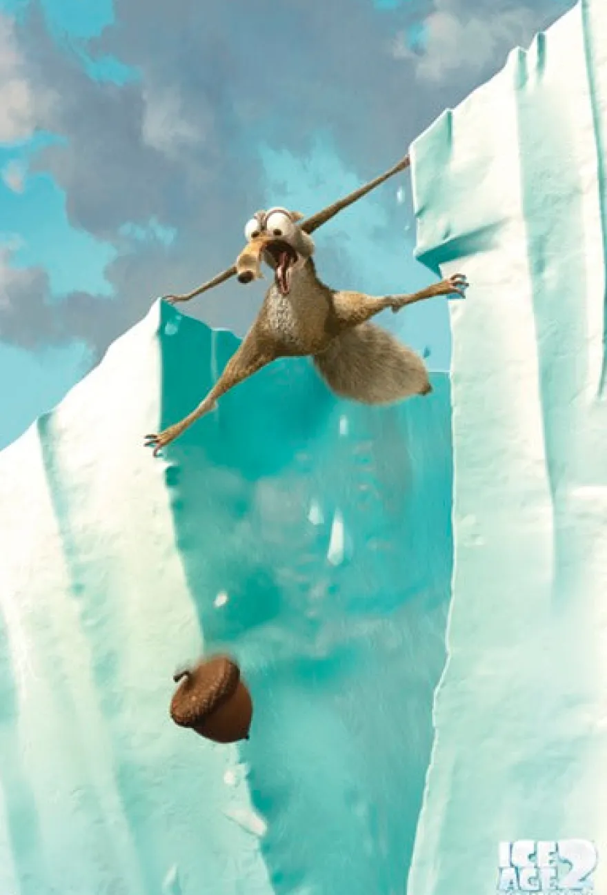 Postkarte Ice age 2 - the Meltdown