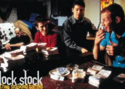 Postkarte Lock, Stock & two Smoking Barrels