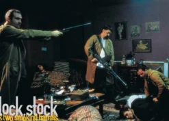 Postkarte Lock, Stock & two Smoking Barrels