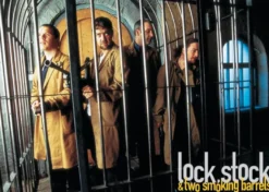 Postkarte Lock, Stock & two Smoking Barrels