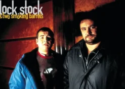 Postkarte Lock, Stock & two Smoking Barrels