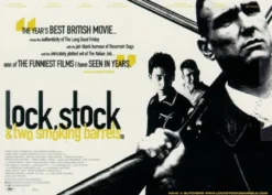 Postkarte Lock, Stock & two Smoking Barrels