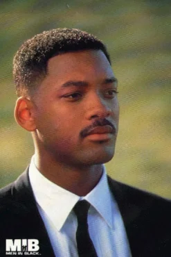 Postkarte Men in Black