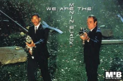 Postkarte Men in Black