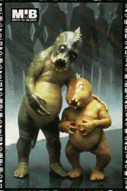 Postkarte Men in Black