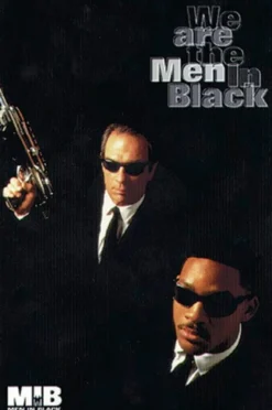 Postkarte Men in Black
