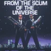 Postkarte Men in Black