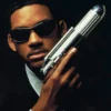 Postkarte Men in Black
