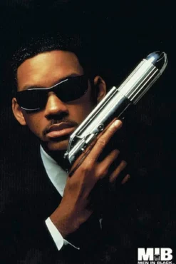 Postkarte Men in Black