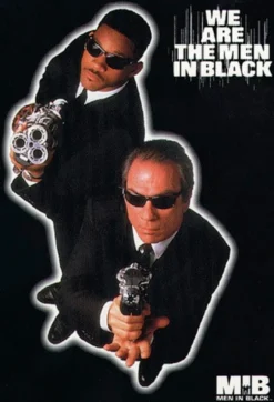 Postkarte Men in Black