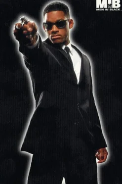Postkarte Men in Black