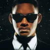 Postkarte Men in Black