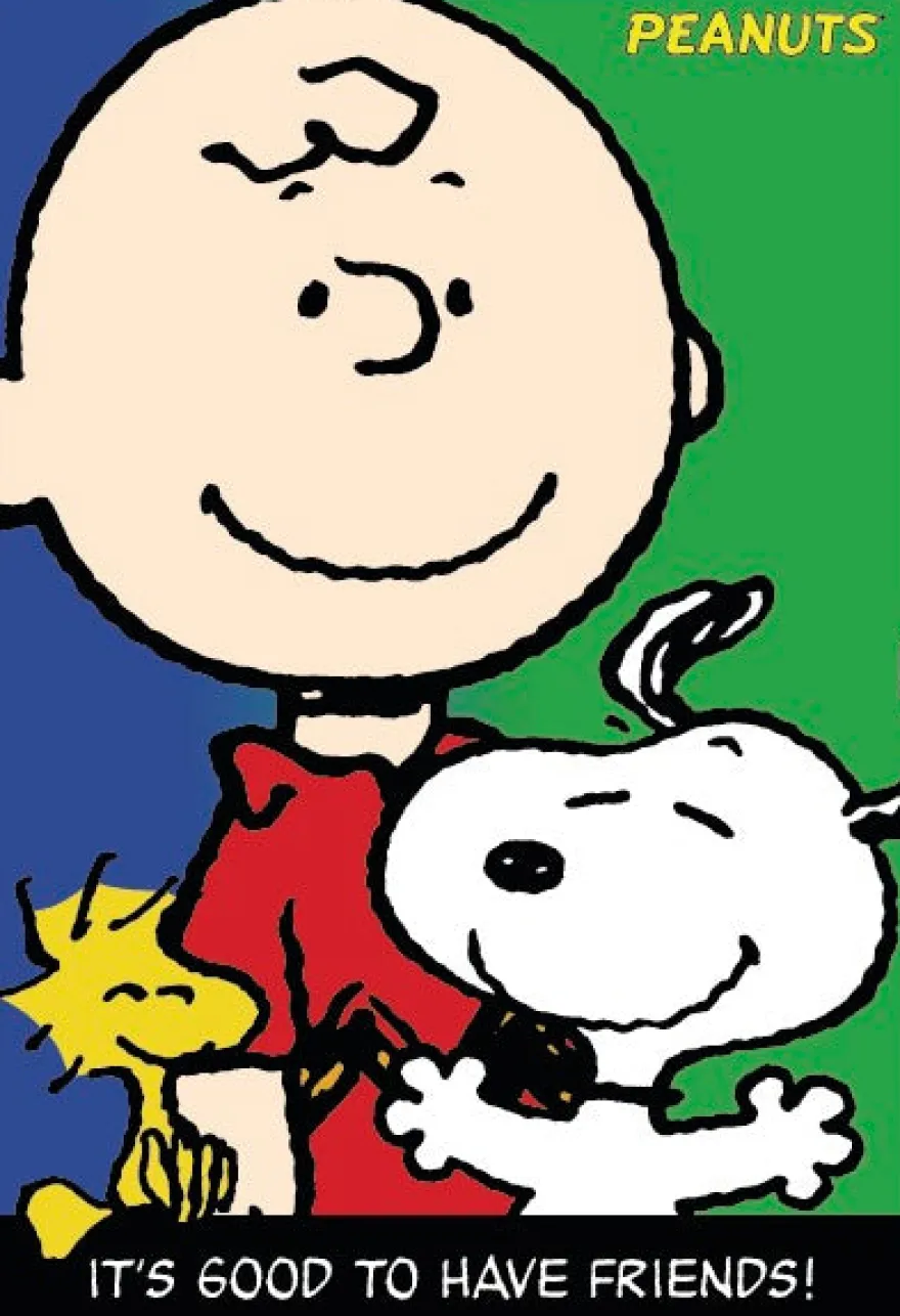 Postkarte Peanuts