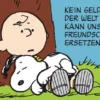 Postkarte Peanuts - Freundschaft