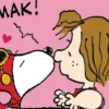 Postkarte Peanuts - Smak