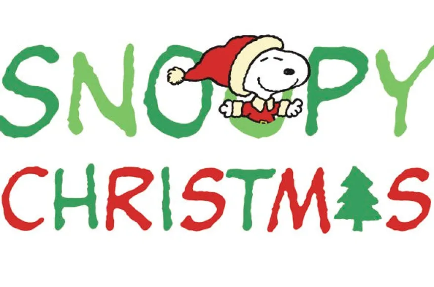 Postkarte Peanuts Snoopy Christmas!