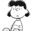 Postkarte Peanuts - Verliebt