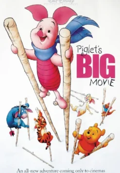 Postkarte Piglet'S Big Movie