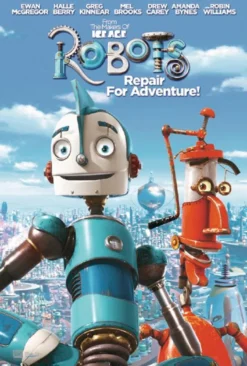 Postkarte Robots