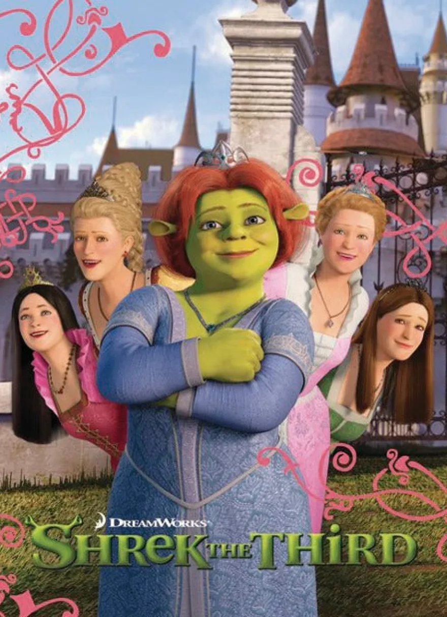 Postkarte Shrek 3