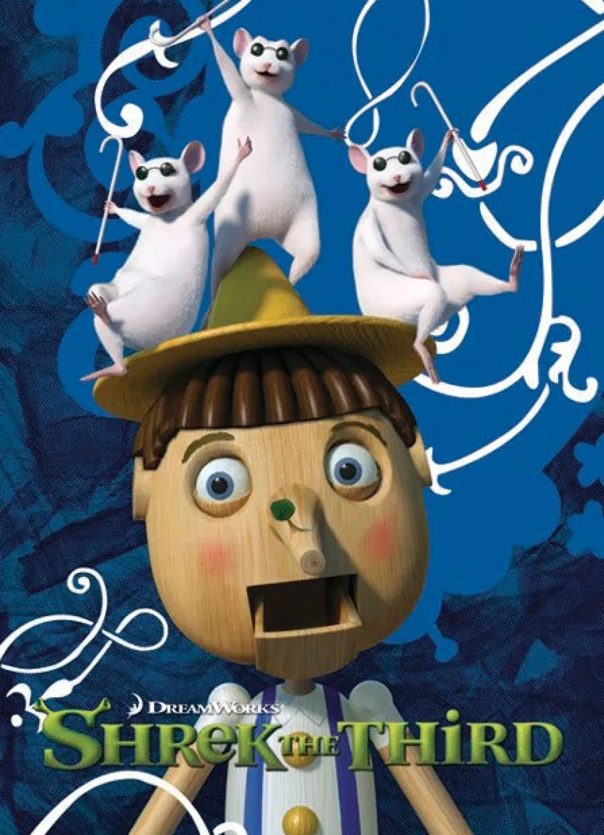 Postkarte Shrek 3