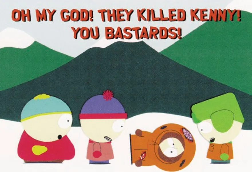 Postkarte South Park