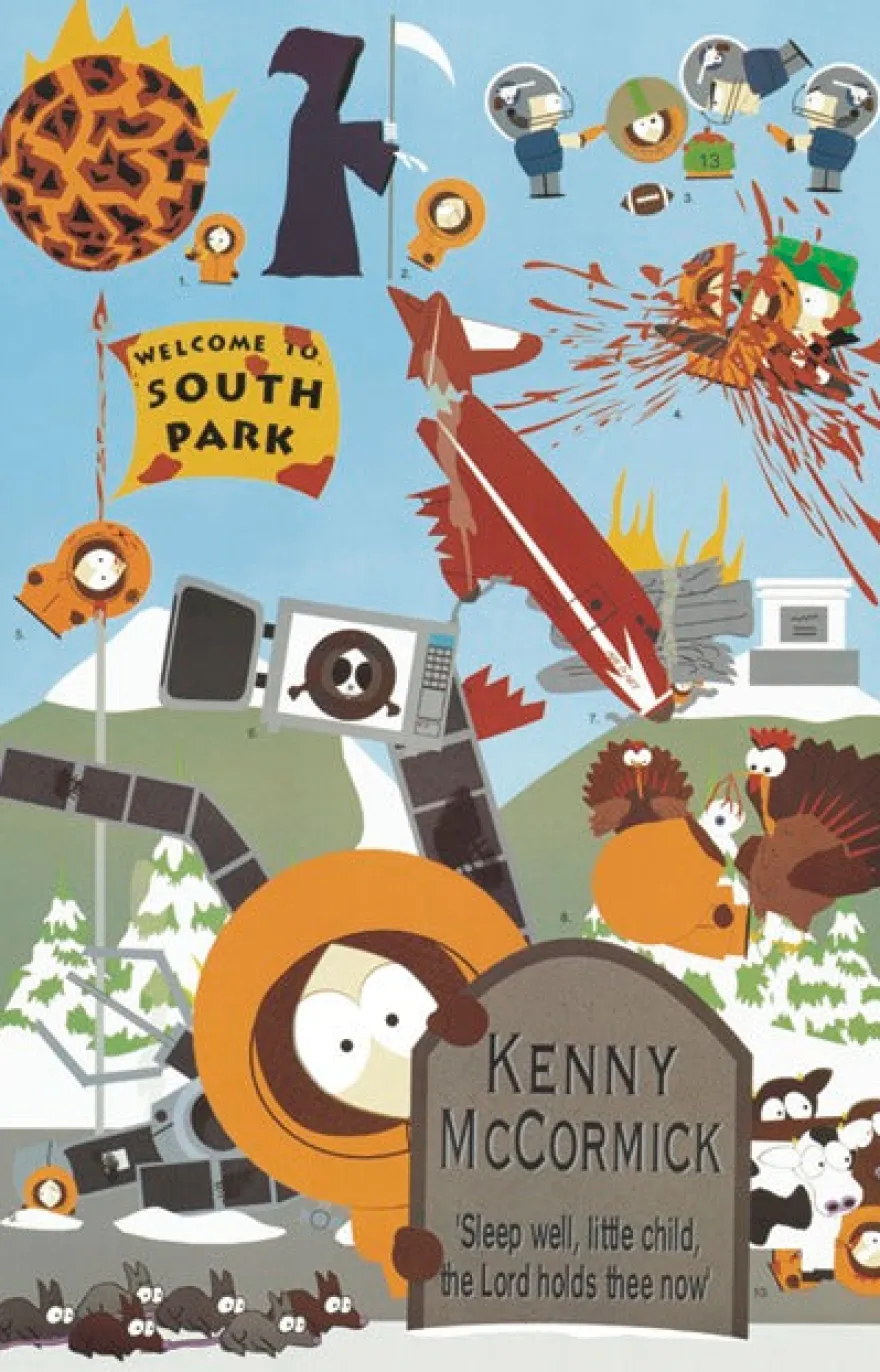 Postkarte South Park