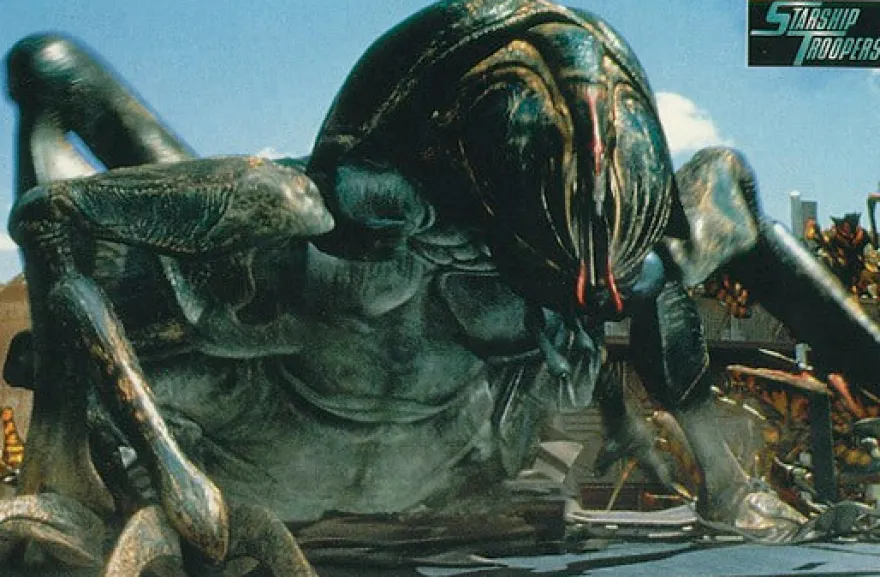 Postkarte Starship Troopers