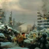Postkarte Starship Troopers