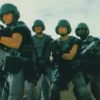 Postkarte Starship Troopers
