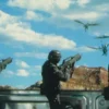 Postkarte Starship Troopers