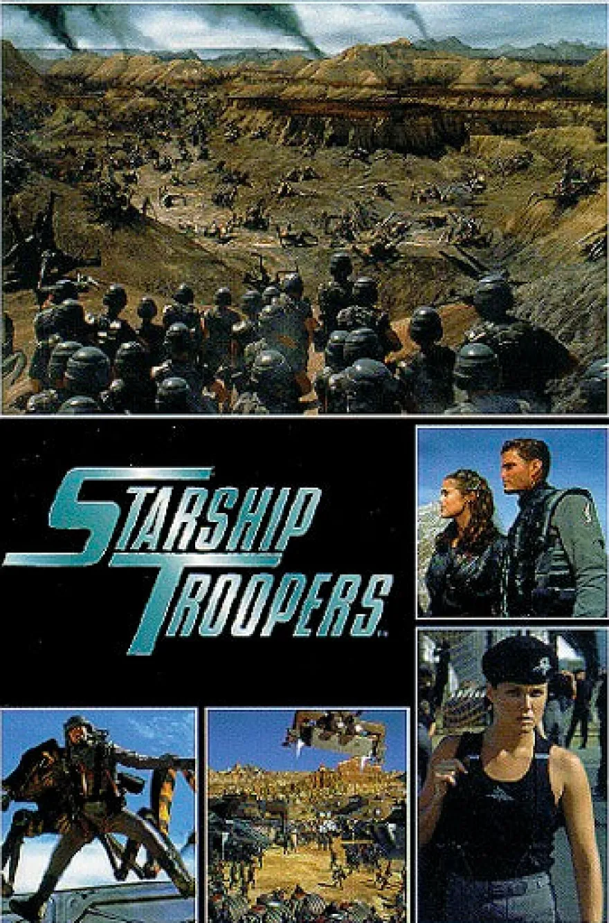 Postkarte Starship Troopers