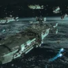 Postkarte Starship Troopers