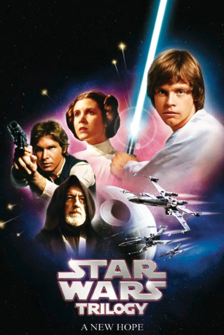 Postkarte Star Wars Trilogy A new Hope
