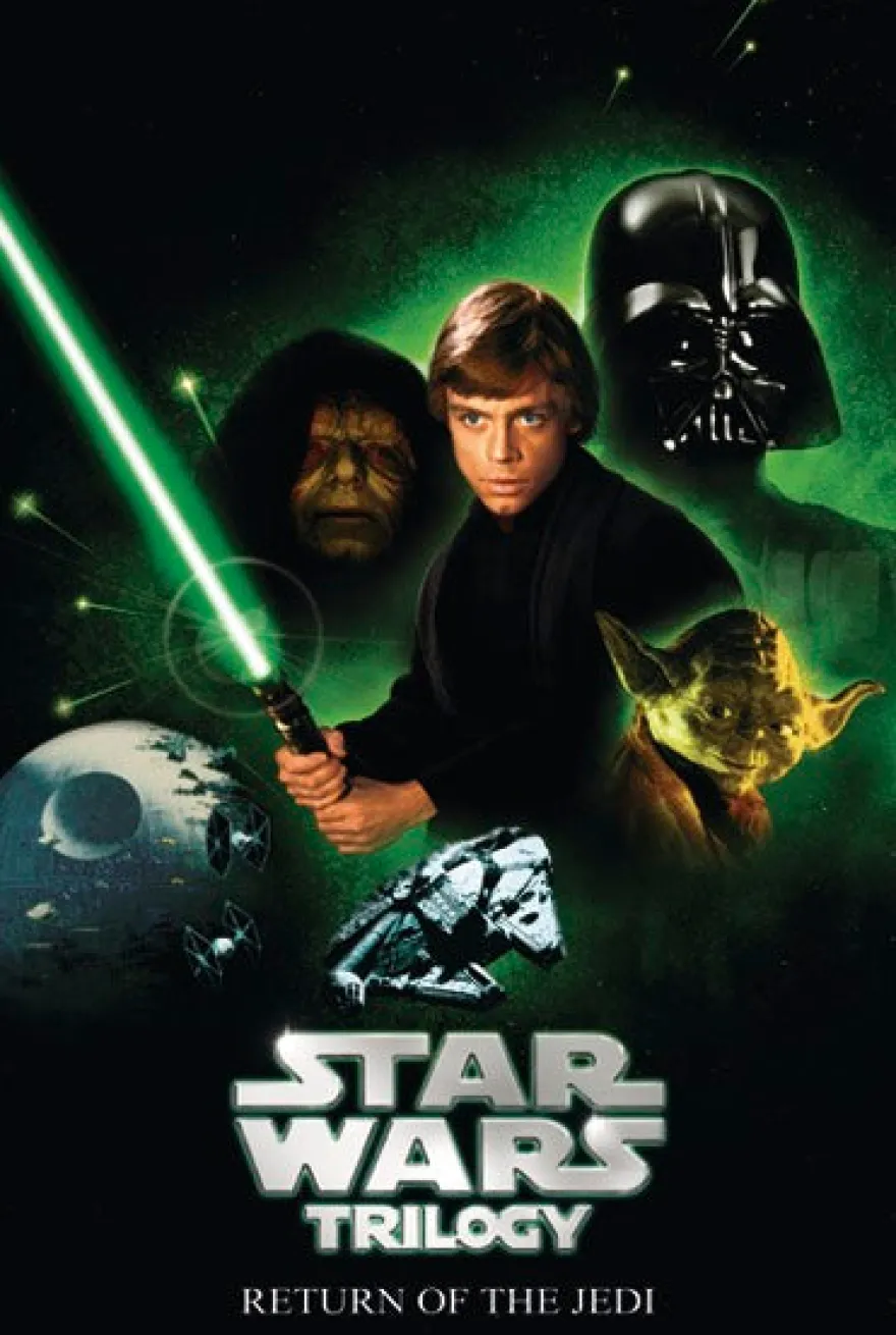 Postkarte Star Wars Trilogy the Return of the Jedi