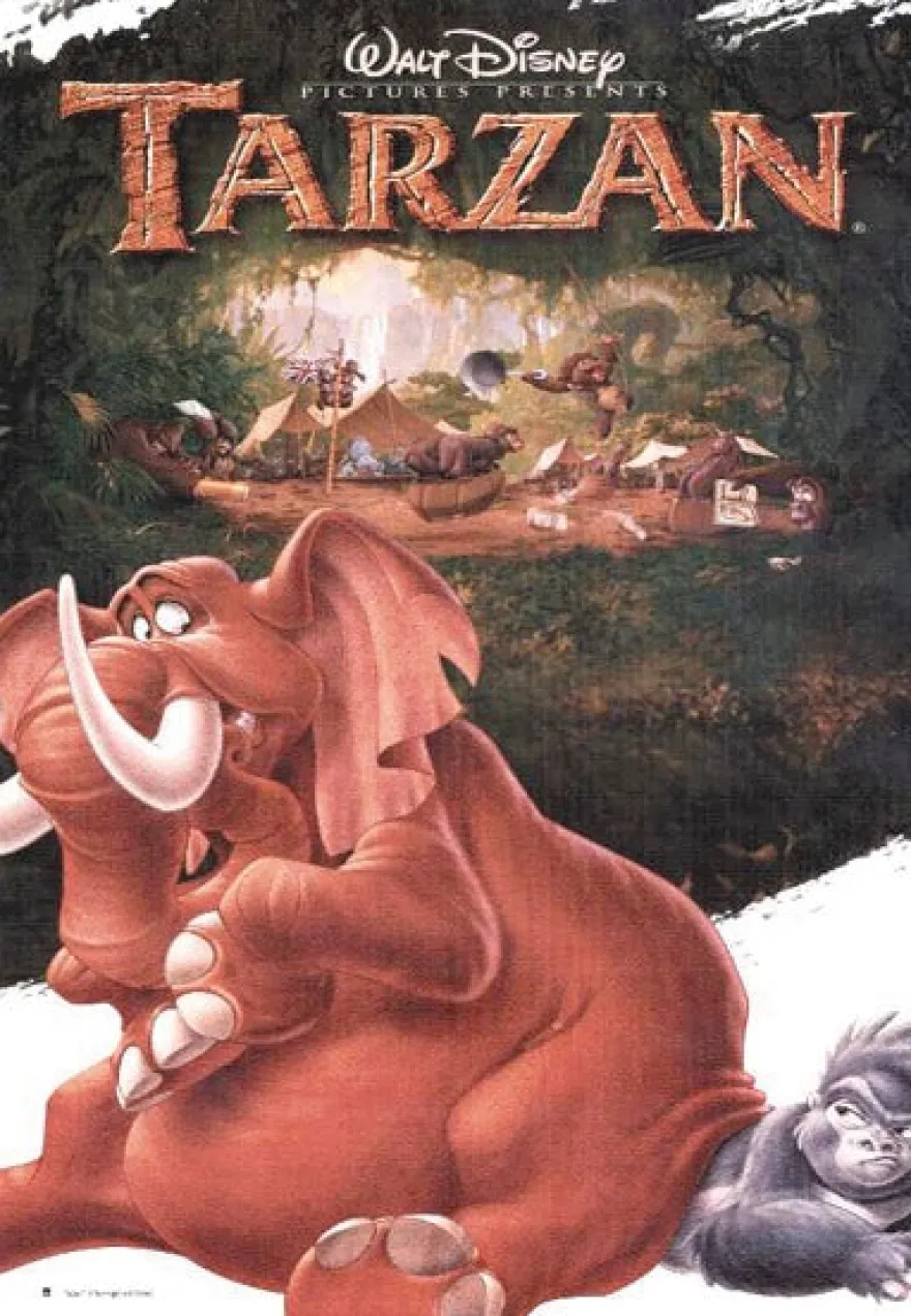 Postkarte Tarzan