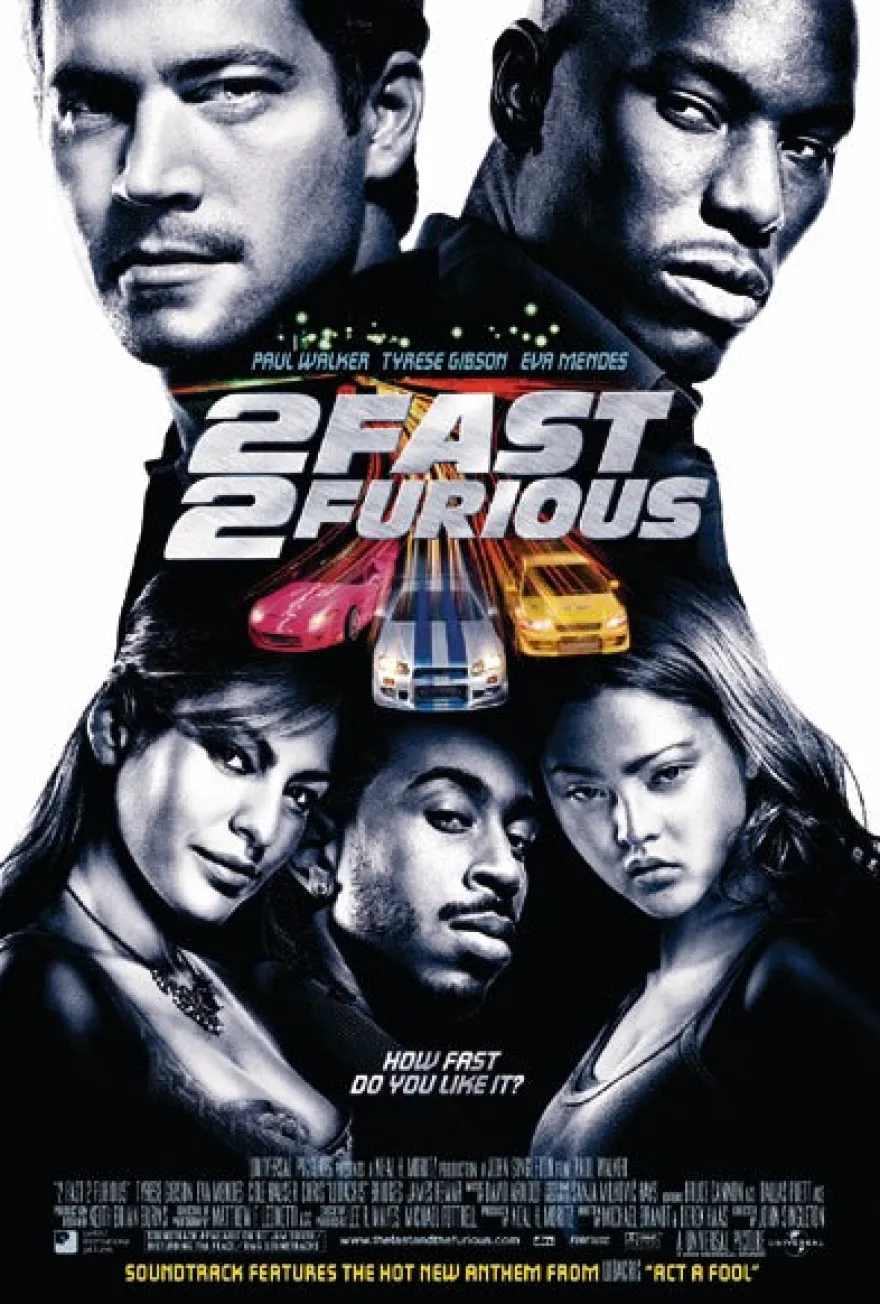 Postkarte The fast and the Furious 2