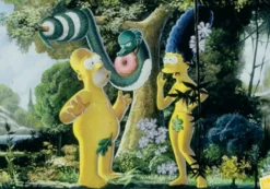 Postkarte The Simpsons