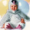 Postkarte Tom Arma Baby als Vogel
