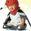 Postkarte Tom Arma Baby als Vogel